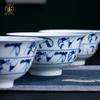 Jingdezhen Blue & White Underglaze Ceramic Noodle Bowl