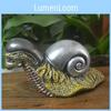 Unique Resin Snail Figurine Creative Home Decor For Halloween And Garden Display