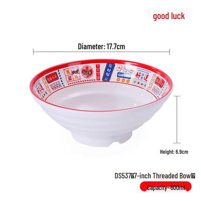 Melaminová imitace porcelánu Mísa na nudle