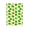 Linnie Doots - Green On Yellow Blankets Soft Warm Flannel Throw Blanket Bedding for Bed Living Room Picnic Travel Home Couch