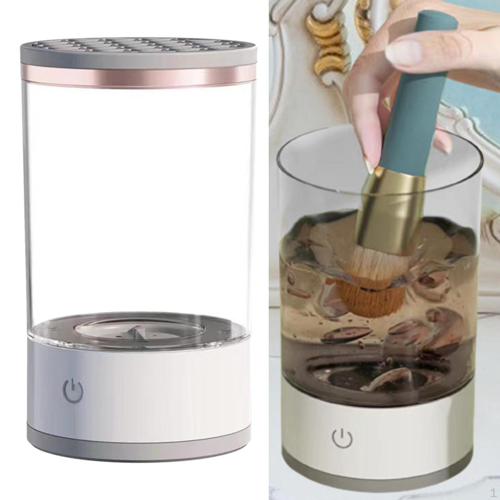 

Электрический очиститель кистей для макияжа, чистящая сушильная машина, быстро для ванной, мужского салона, друга