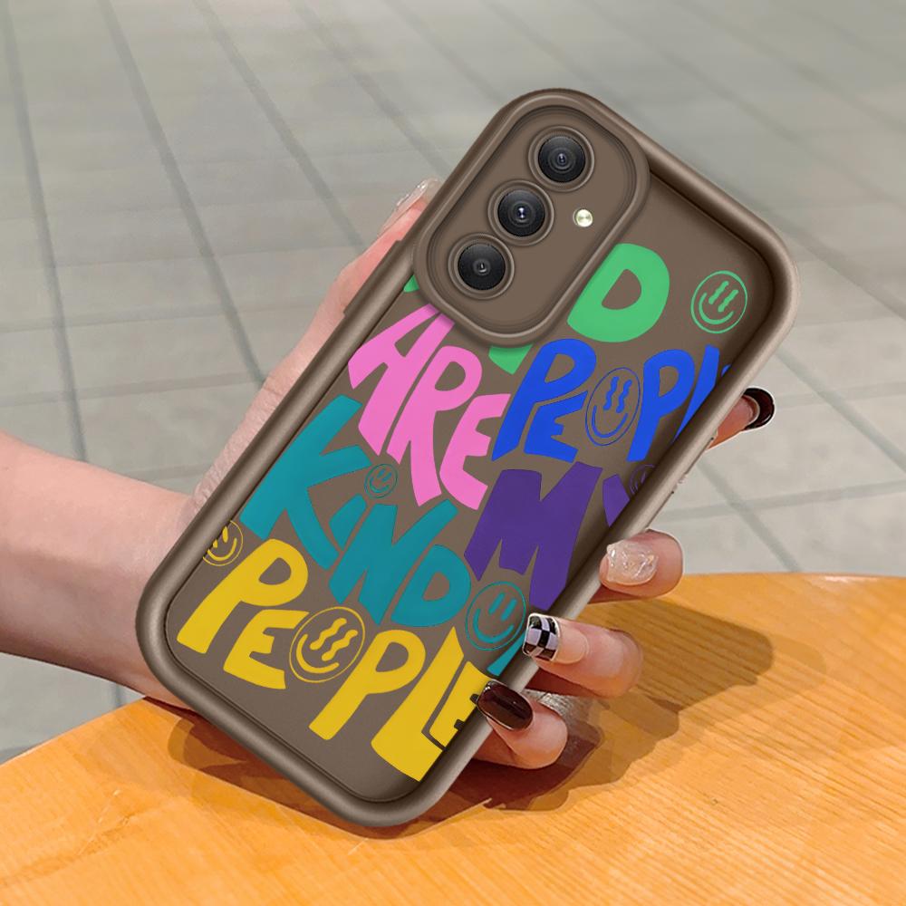 Soft Silicone Square Ladders Cartoon Pattern Full Cover Camera Protection Shockproof Case for Huawei Honor Xiaomi Redmi Samsung