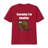 Everyday IM Shufflin Classic T Shirt Funny Cartoon Lover  vintage Washed Versatile Stretched Slightly streetwear Casual