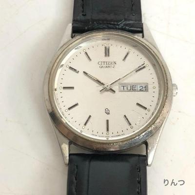 Used CITIZEN Citizen CQ 6100-S96389 Silver Day-Date