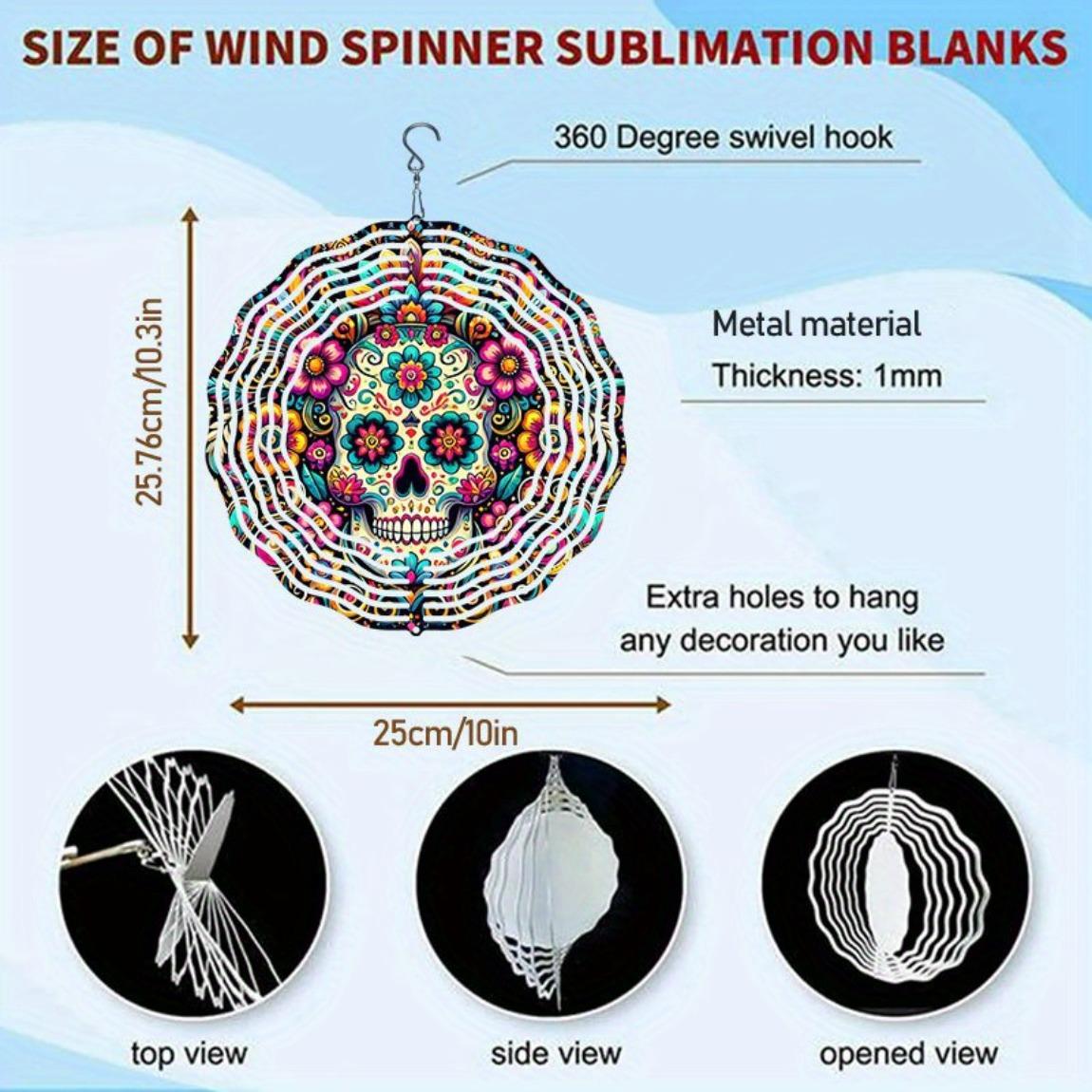 

Металлический колокольчик в виде черепа с ручной росписью, с цветочным дизайном, уличный подвесной декор для Хэллоуина, Рождества, Дня благодарения, сада, двора, праздника