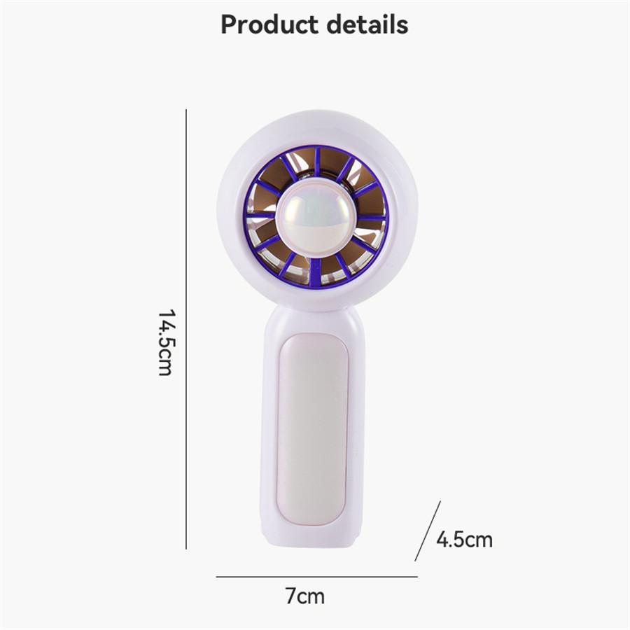 Xiaomi MEET SUN 3-speed Silent Large Capacity Battery Handheld Portable Electric Fan Desktop USB Rechargeable Sports Pocket Mini Fan