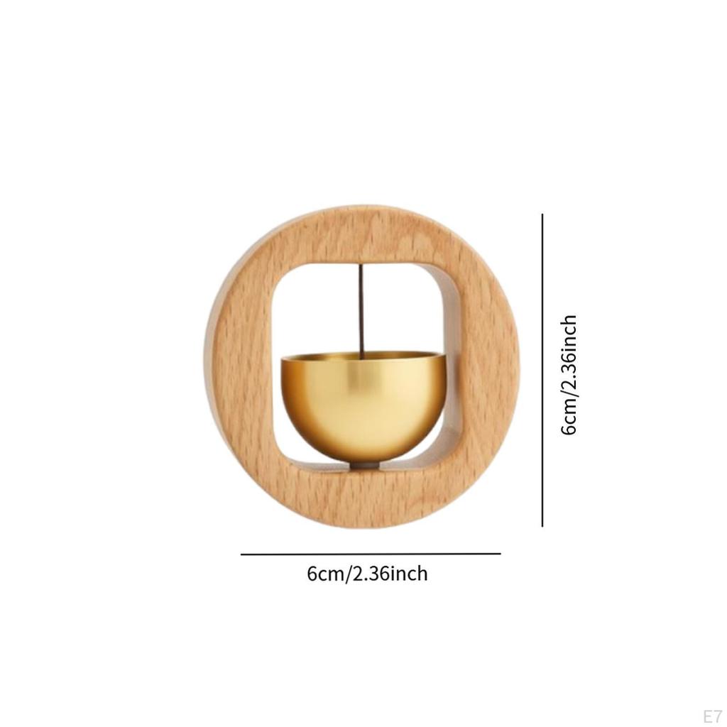 Shopkeeper's Door Opening, Unique Wooden Doorbell for Refrigerator, House Entrance
