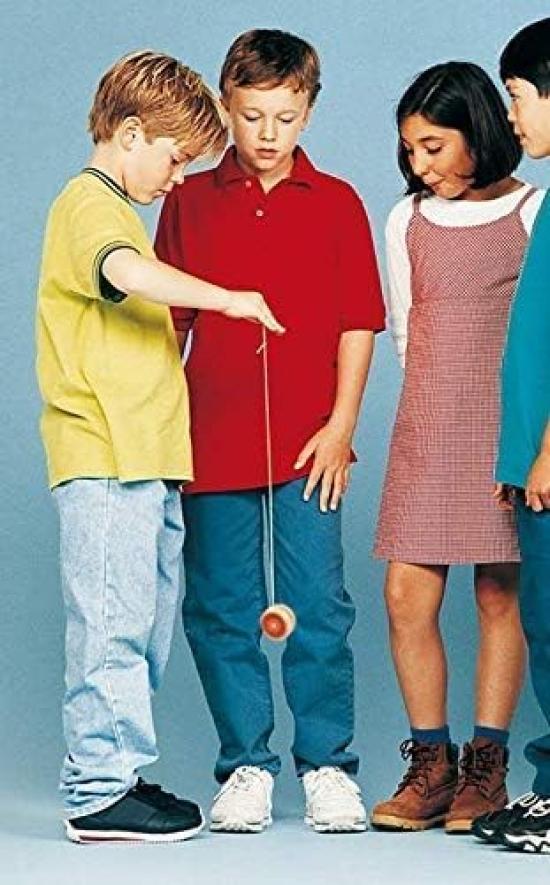 Wooden yo-yo for beginners, fun for both adults and children, paintable, perfect for Christmas or birthdays. [Product Code]