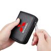 Genuine Leather Car Driver's License, ID Card, Bank Card Wallet For Mitsubishi Lancer 9 Ex Evo ASX L200 Colt Pajero Sport