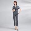 Women's Short-Sleeve Professional Suit Set