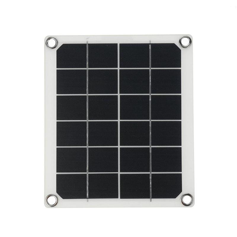 Solar Propelled Ventilation Fan ABS Plastic Detachable Plan Exemplary For Greenhouses Hydroponics Offices