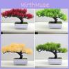 Pinus Zucc Bungeana Artificial Bonsai Potted Plant For Home Projects Decor