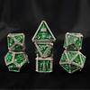 Undead Dice Set Skeleton Head Solid Metal for DND TRPG, Pathfinder, Tabletop Games, TRPG Wizard Evil D20 D12 D10 D8 D6 D4