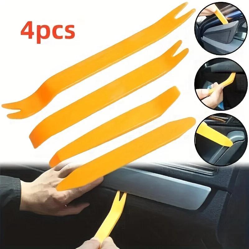 

Automotive Interior Disassembly Tool Set - Swing Clips, Door Panel Disassembly, Fasteners, Clips, Push Rivets жёлтый