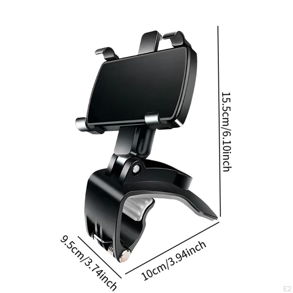 Car Phone Holder Navigation Support Bracket Adjustable Accessory Versatile Easy To Install 360