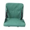 Foldable Cushion with Backrest, Padded Floor Mat, Portable Stadium Chair, Oxford , Suitable for