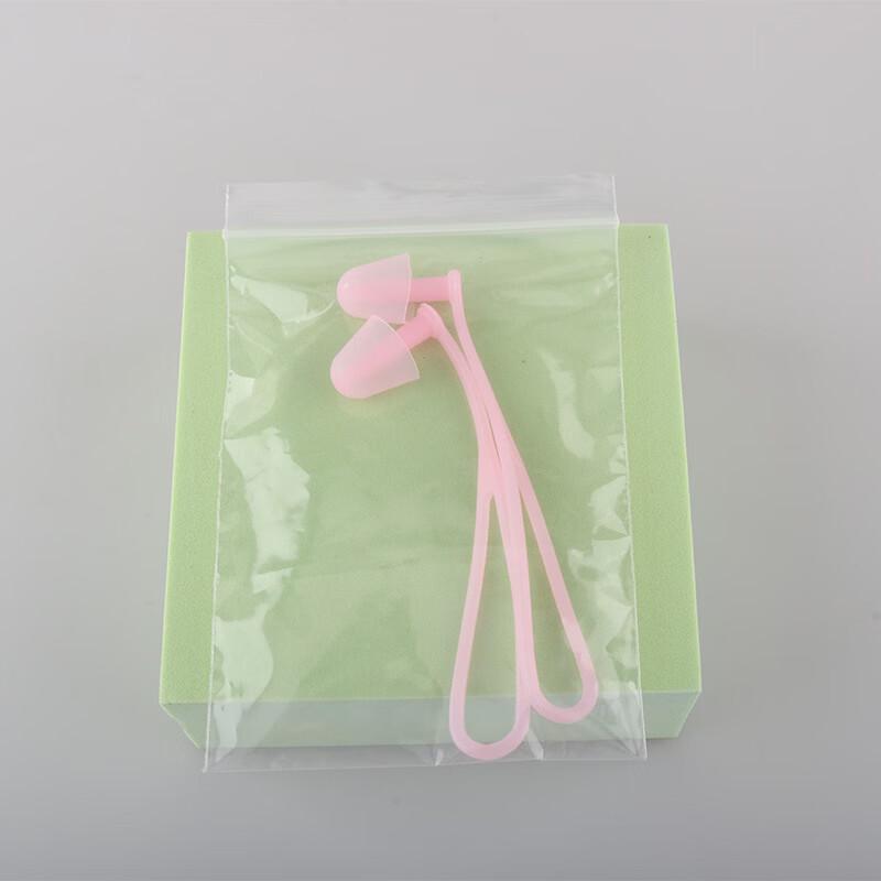 

Kids Waterproof Anti-Loss Swimming Earplugs with Silicone Lanyard