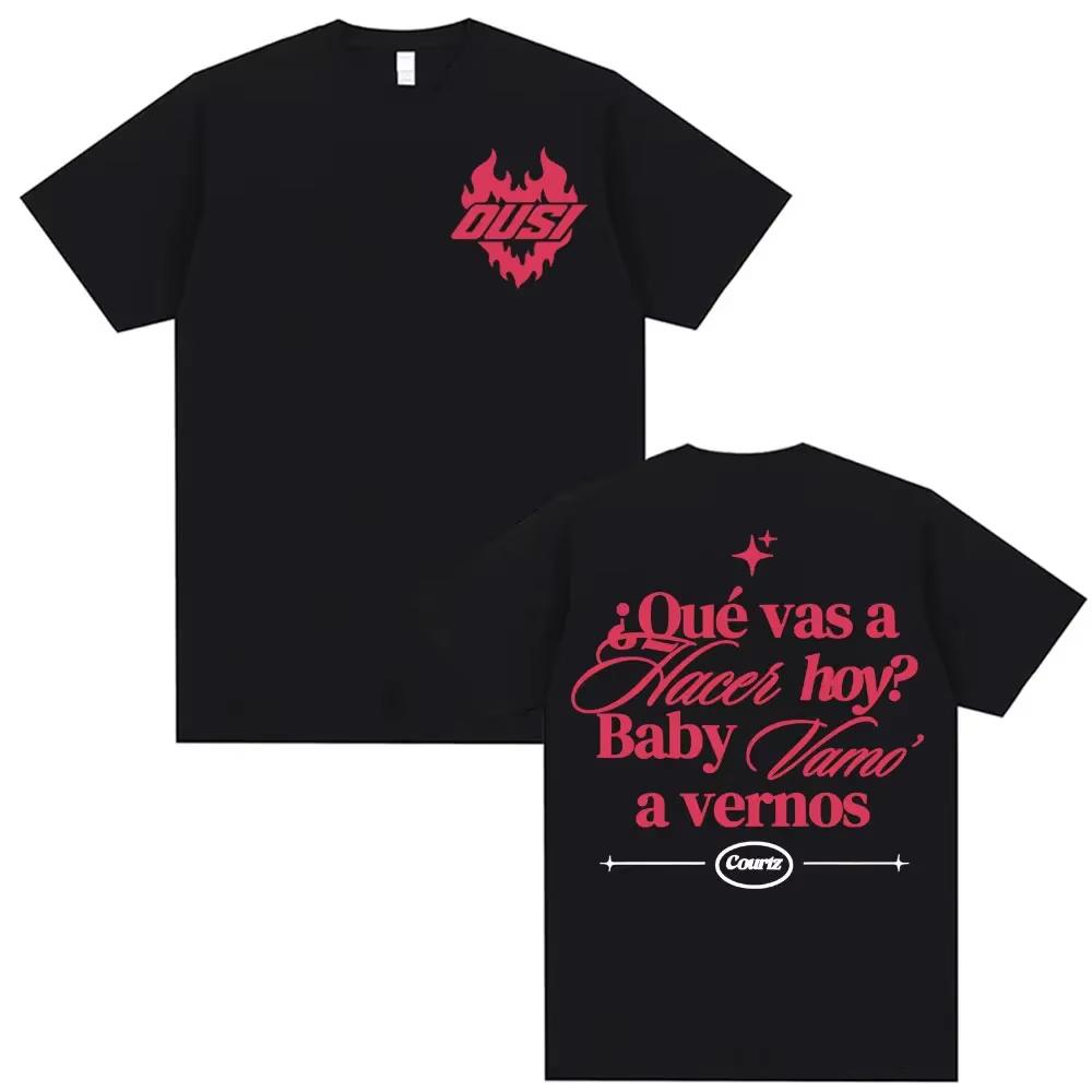 

Omar Courtz Primera Musa Album Printed Tee Shirt Men Women Harajuku High Street Hip Hop Classic Summer Cotton Tshirt M