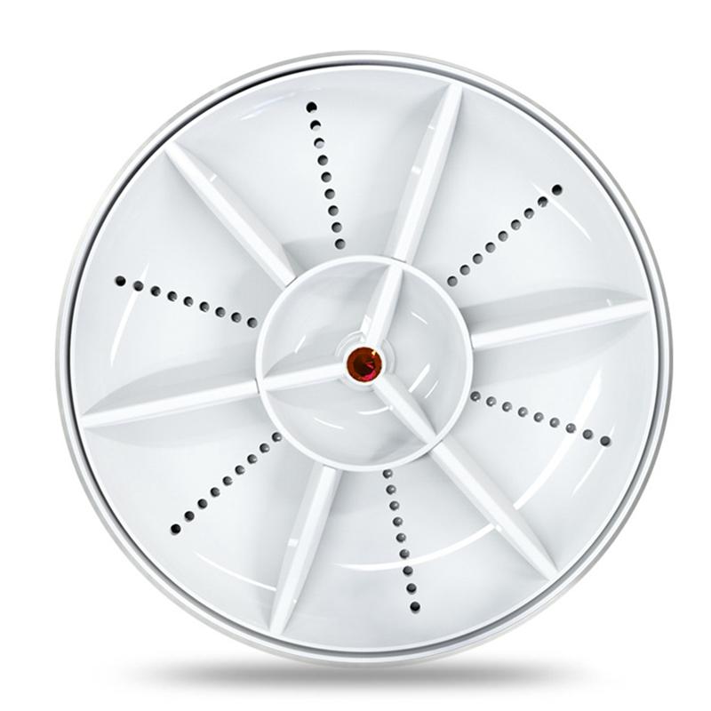 Ультразвуковая посудомоечная машина Портативная мини-турбо посудомоечная машина, овощемоечная машина Бытовая посудомоечная машина для раковины рубиново-красный