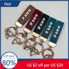2025 Leather Keychain Emblem Car Keyring Key Chain Ring Pendant Accessories For BMW 1 3 5 7 Series X1 X2 X3 X5 X6 G30 G20 G1