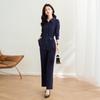 Kebell Elegant Shirt Collar Suit Set