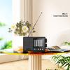 Elderly Friendly Portable Radio AM FM SW MW Bands Rechargeable Battery Radio Large Volumes Speaker Clear Sound