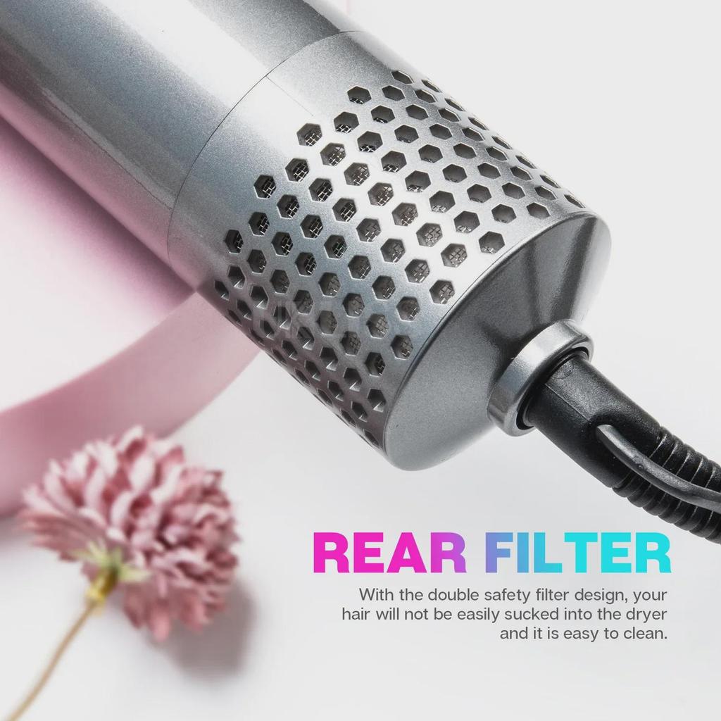 5-in-1 Multifunctional Hot Air Hair Dryer & Curler