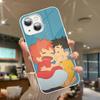 Cute P-Ponyo Movie On The Cliff Tempered Glass For Iphone 14 13 12 11 Pro Mini XS MAX 14Plus X XS XR Cover