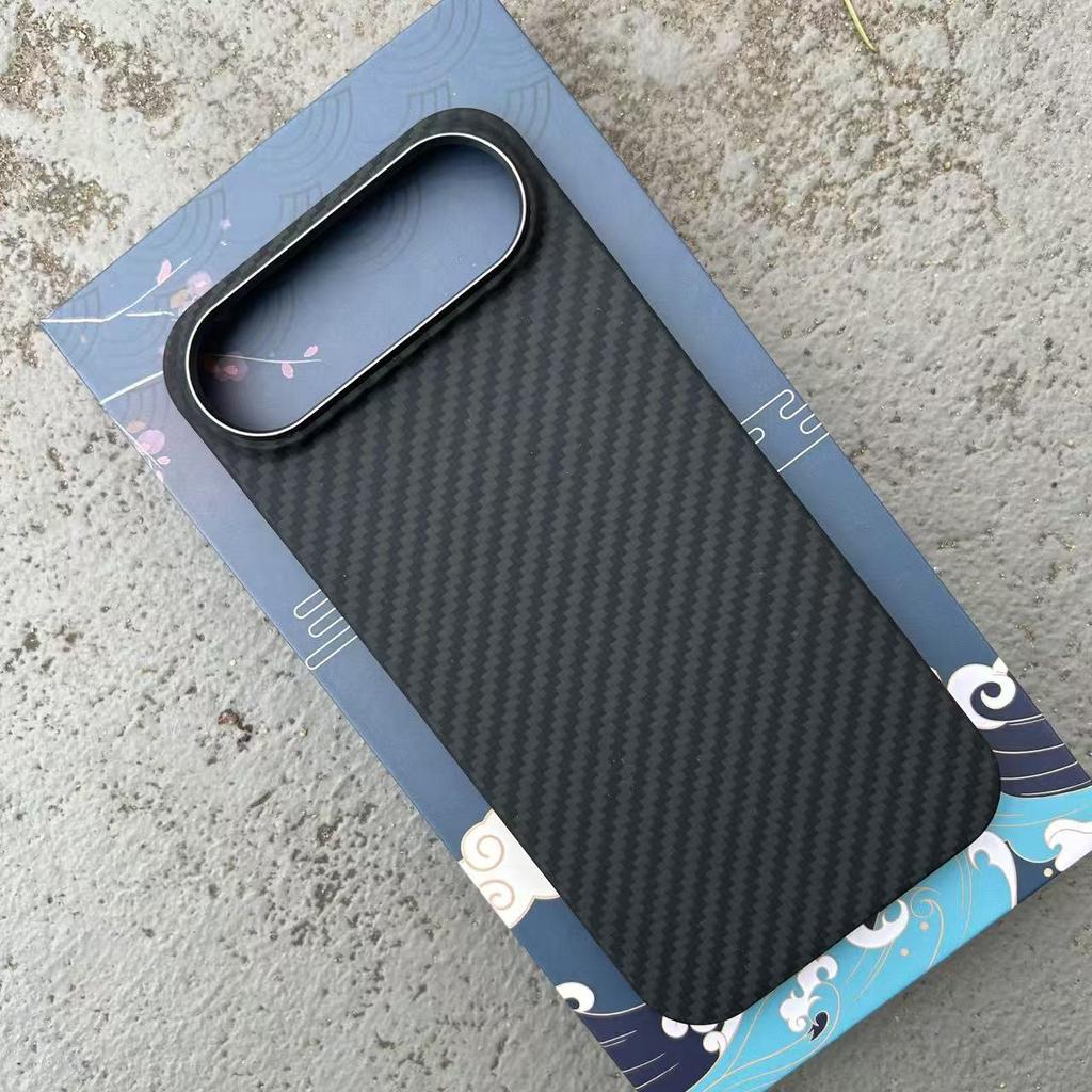 For IPhone Air Aramid Fiber Magnetic Case Compatible MagSafe Ultra-Slim Case Apple 17 Air Aramid Carbon Fiber Protective Cover