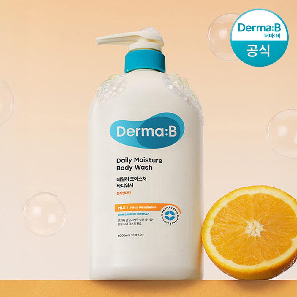 

Derma B Daily Moisture Body Wash Juicy Mandarin 1000ml