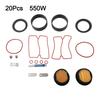Silent Air Compressor Compressor Cylinder Parts Air Filter Elements Black Piston Ring Circuit Breaker For 550W Air Compressor