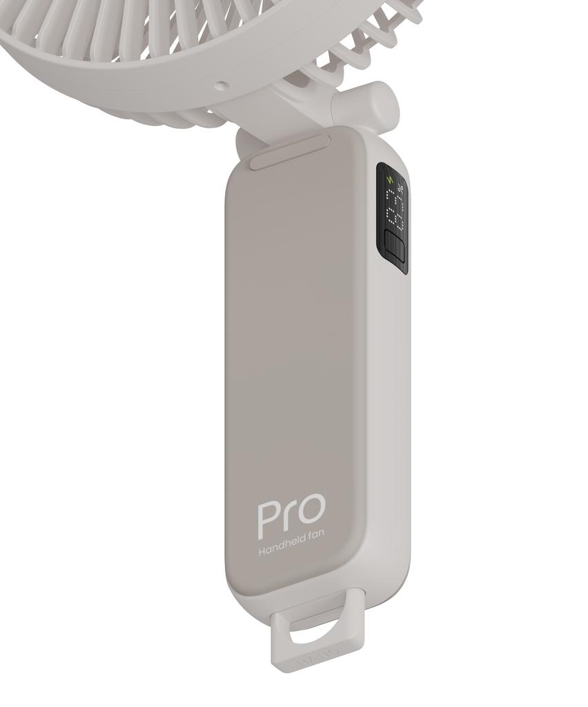 2026 Low-noise Operation Strong Wind Force Desktop Handheld Wall-mounted Multi-scenario Usable Fan Foldable with Carabiner Fan