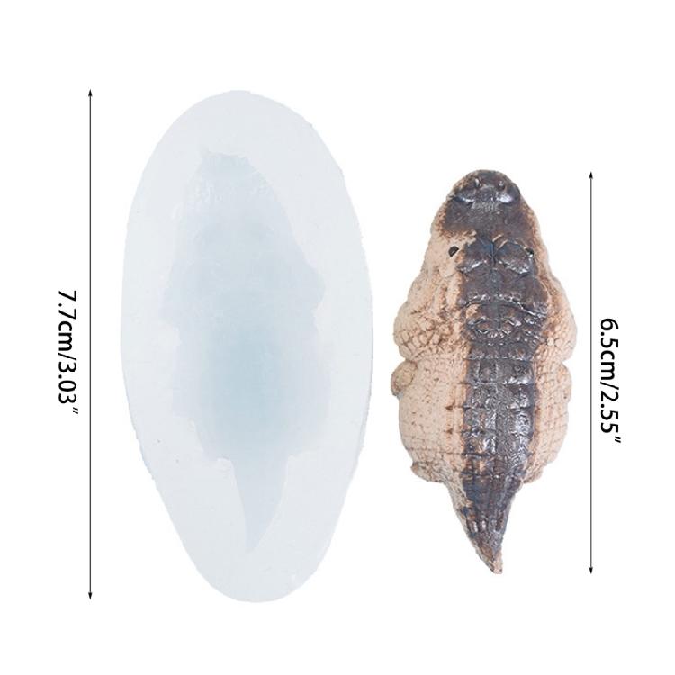 Animal Silicone Mold Crocodiles Baking Mold Candle Mold DIY Cake Chocolate Decor