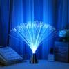 Fibre Optic Light LED Nylon Fronds Relaxing 3 X AAA