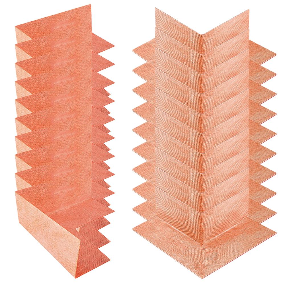 4/10pc Waterproofing Corner Shower Seamless Membrane Bathtub And Steam Room Waterproofing Corner Shower Membrane 14*14*5cm