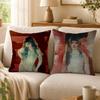 Singer J-Jazmin BeanS Cushion Cover Double-Sided Printed Pillow Cover Hypoallergenic Dust-Mite Proof