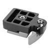 Aluminum Alloy Quick Release Clamp Adapter Plate for DSLR Camera Tripod Ball Head