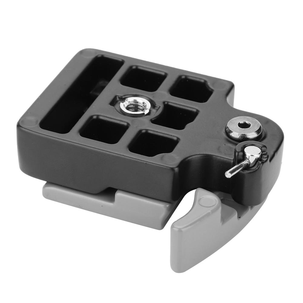 Aluminum Alloy Quick Release Clamp Adapter Plate for DSLR Camera Tripod Ball Head