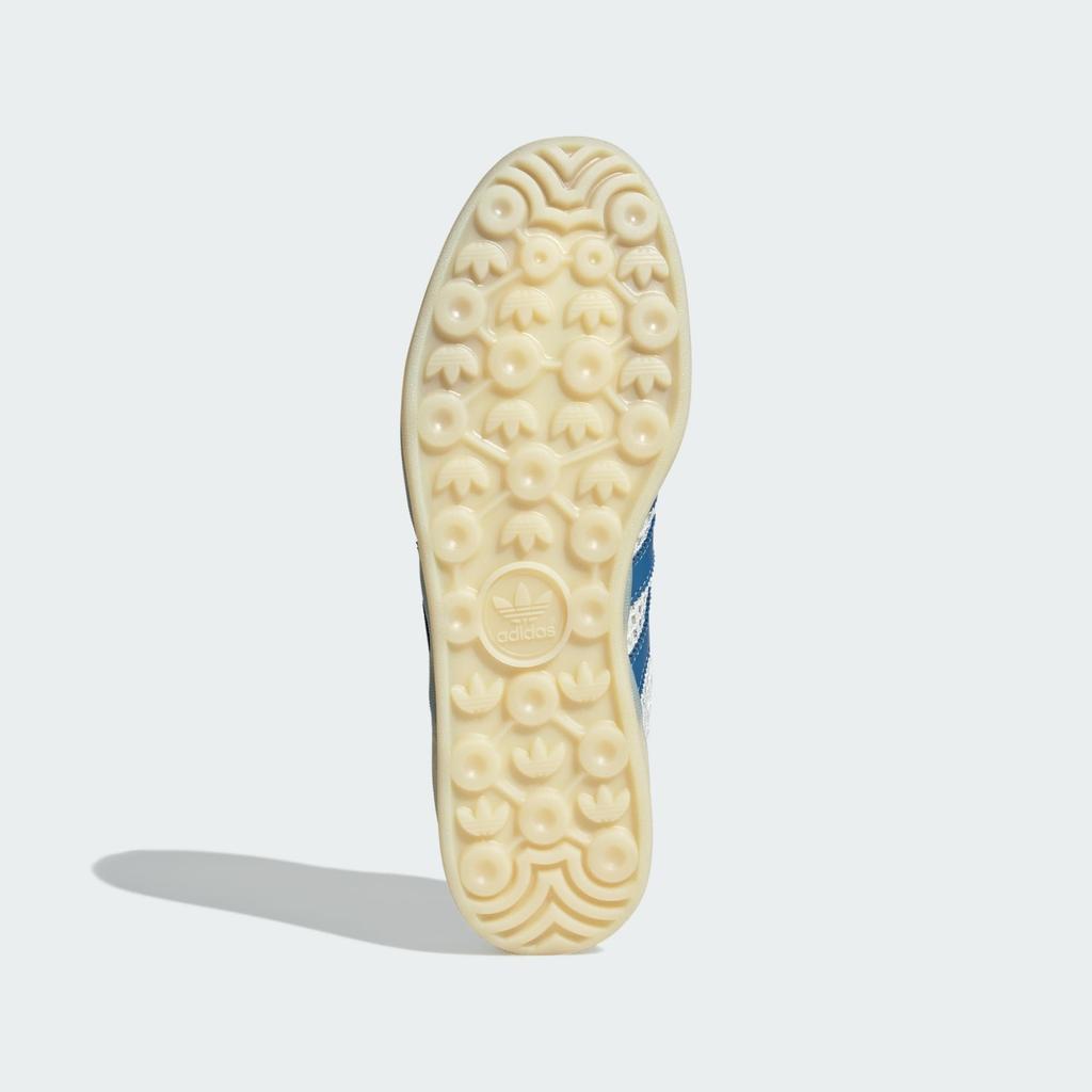JH5419 Adidas Originals Gazelle Indoor Off White Focus Blue Warm Vanilla (Men's)