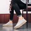 Men's shoes 2025 spring new loafers men's one-pedal platform casual board shoes lazy little white shoes trendy shoes