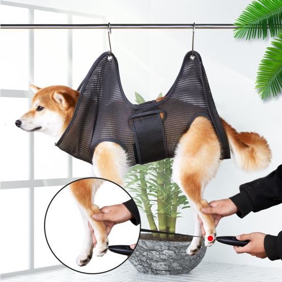 Pet Hammock Vent Hole Fastener Tape Strong Bearing Puppy Kitten Trimming Hammock Helper Pet Accessory