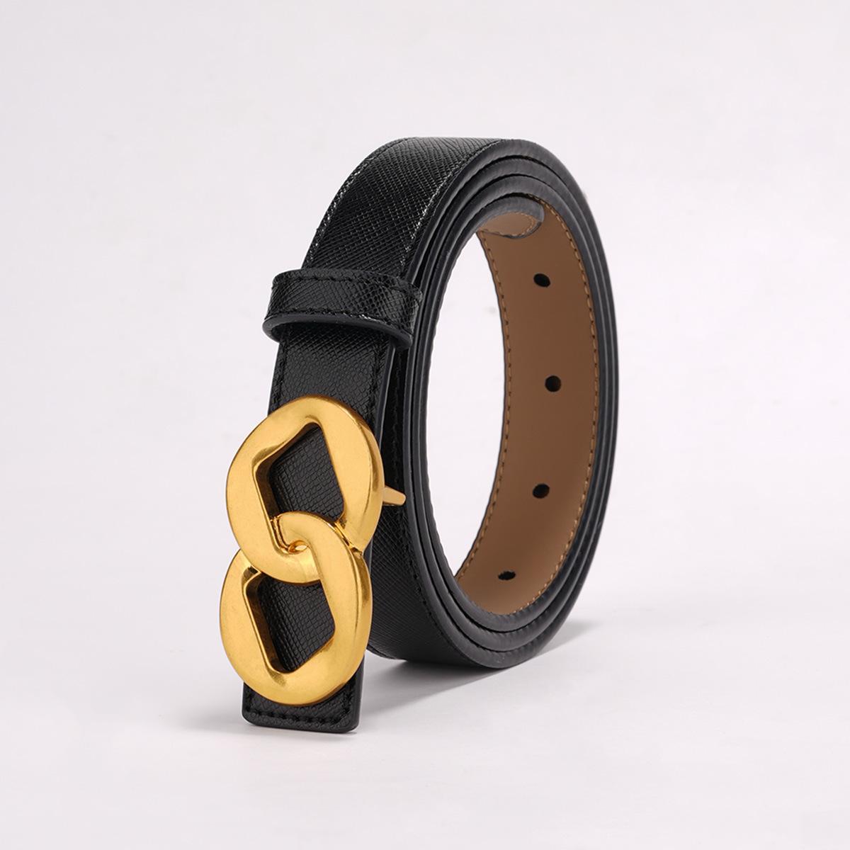 

New Women s Genuine Leather Belt Design Belt Casual and Versatile Jeans High-end Trousers Belt 105cm