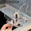 Elegant Wall-Mounted Bathroom Storage Rack with Hair Accessories Hooks