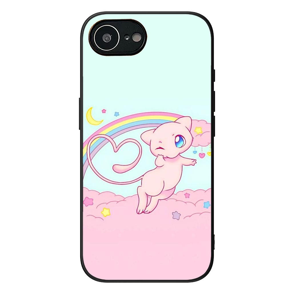 

P-Pokemons GO P-Pikachus Mewtwo Phone Cover for Apple iPhone 12 13 Mini XS 11 Pro Max 7 8 Plus + XR 8+ X SE 2020 SE3 Case iPhone (X)(XS)