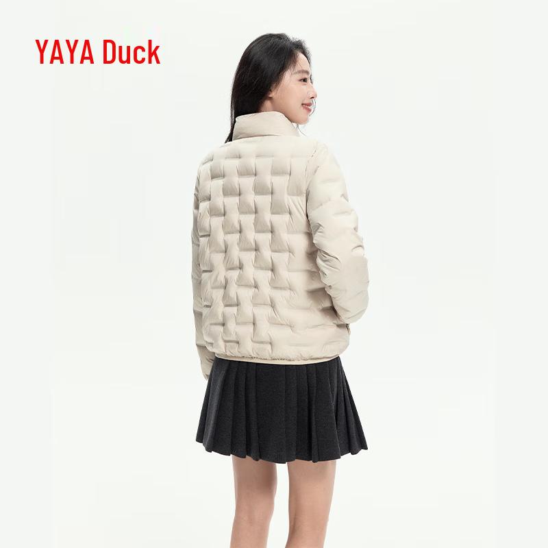 Yaya Women's Lightweight Stand-Collar Down Jacket