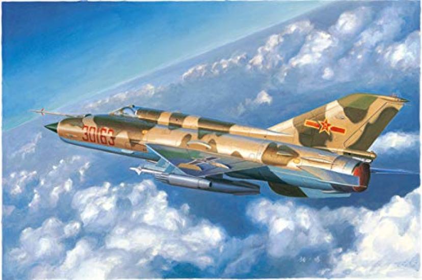 Trumpeter Chinese Air Force Fighter 1/48 J-7C/D Multi-role