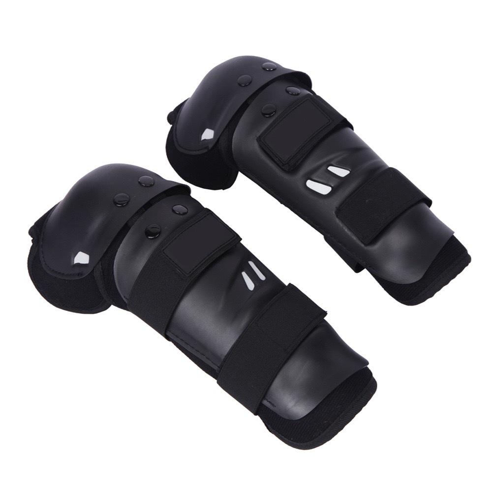 Motorcycle Off-Road Knee and Elbow Pads Set - Round Head Competition Protective Gear