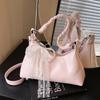 IELGY Korean Version Simple All-Match Commuter Shoulder Casual Bow Underarm Bag