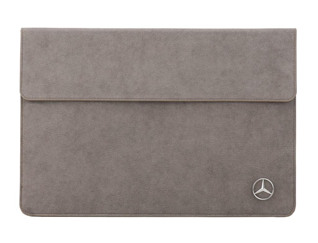[Mercedes-Benz Collection] Genuine Ultrasuede(R) PC Case (Beige/Green)