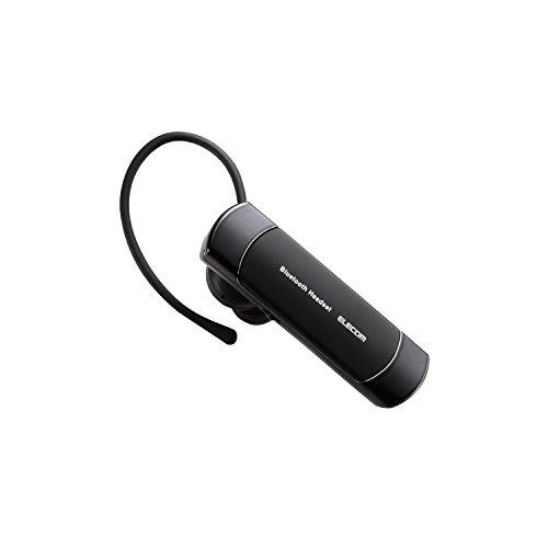 Elecom Bluetooth Headset, Allows You To Listen To Calls, Music, and Video Audio, Black LBT-HS20MMPBK